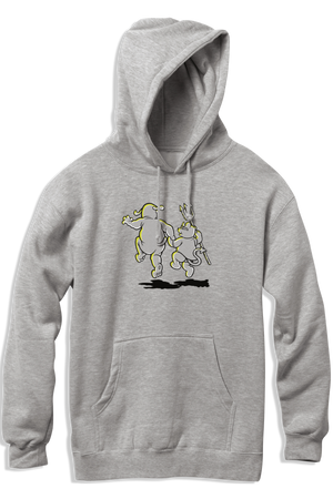 World Industries Friends Heavyweight Hoody - Grey Heather