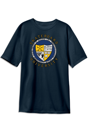 World Industries Skateboard University Premium S/S Tee - Navy