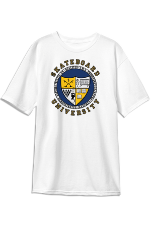 World Industries Skateboard University Premium S/S Tee - White