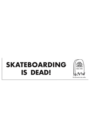 World Industries - Skateboarding is Dead Bumper Sticker 5 Pack