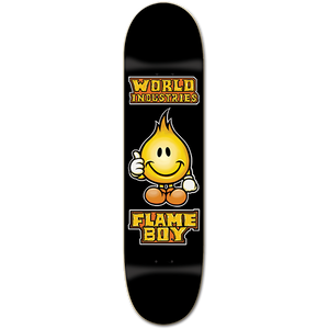 Solid Gold Flame Boy Skateboard Deck 8.1" & 8.25"