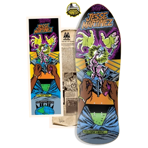 LTD Edition Jesse Martinez Rock'em Sock'em Screenprinted Deck - 10.126