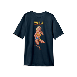 World Industries Kareem Campbell Fudgesicle Premium S/S Tee - Navy