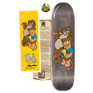 LTD Edition Rodney Mullen Bear Screenprinted Deck - 7.375