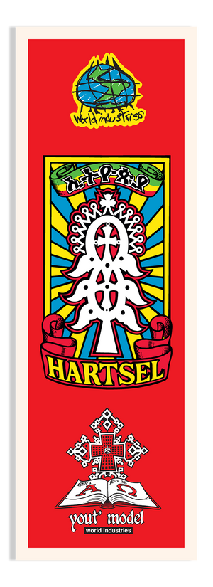 LTD Edition Jeff Hartsel Yout Model Screenprinted Deck - 9.4375