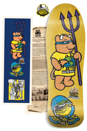 LTD Edition Steve Rocco III Screenprinted Deck - 9.75