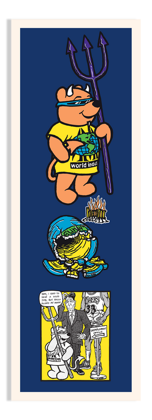 LTD Edition Steve Rocco III Screenprinted Deck - 9.75