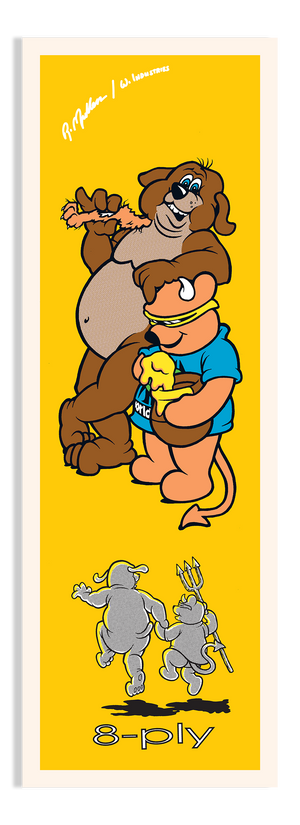 LTD Edition Rodney Mullen Bear Screenprinted Deck - 7.375