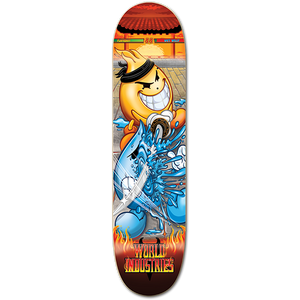 World Kombat Skateboard Deck 8.25"
