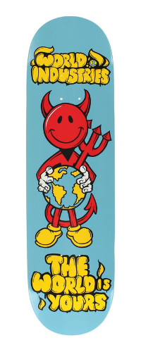 DevilMan - The World is Yours Skateboard Deck 8.3"